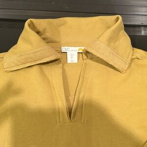 C&C California Caramel Yellow Polo Shirt